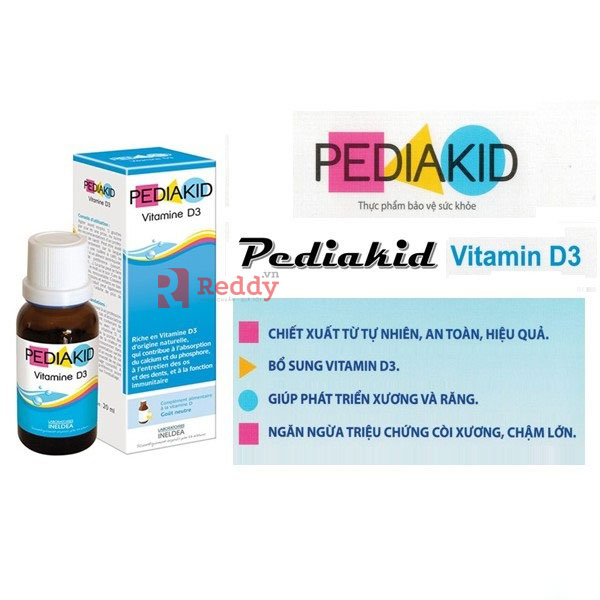 Công dụng Pediakid Vitamin D3