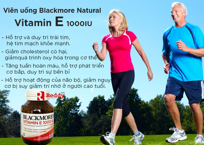 công dụng Viên uống Blackmores naturanl vitamin e 1000iu của úc