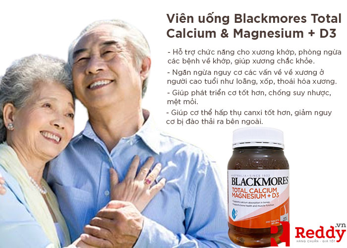 Công dụng viên uống bổ sung calcium magnesium D3 Blackmores