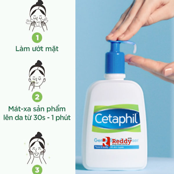 Hướng dẫn sử dụng sữa rửa mặt Centaphil