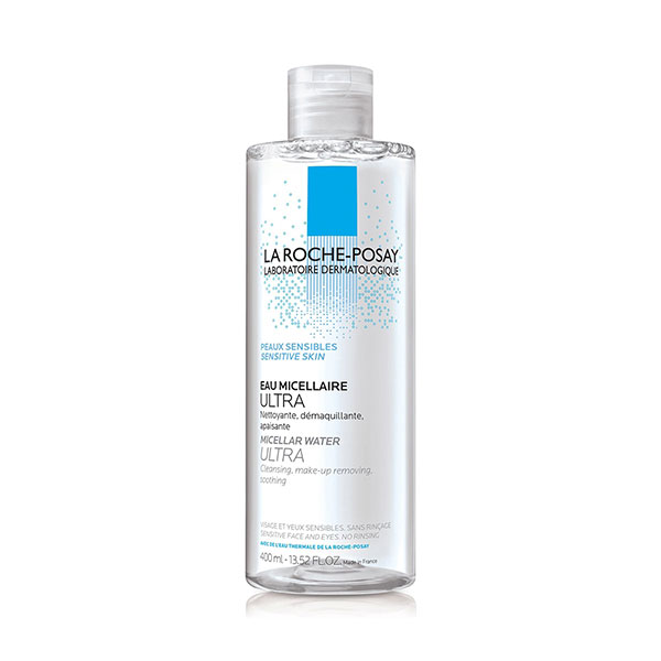 Nước tẩy trang La Roche-Posay Micellar Water Ultra Sensitive Skin cho da nhạy cảm 400ml (màu trắng)
