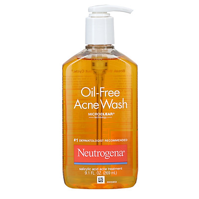 Sữa rửa mặt neutrogena oil free acne wash 269ml cho da mụn