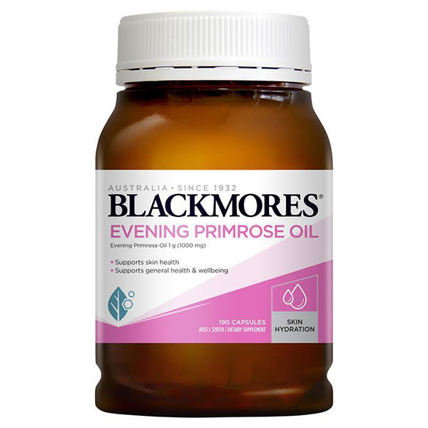 Tinh dầu hoa anh thảo Blackmores evening primrose oil 190 viên