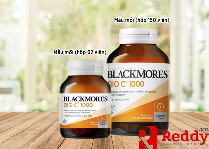 Viên uống bổ sung vitamin C Blackmores Bio C 62 viên và 150 viên