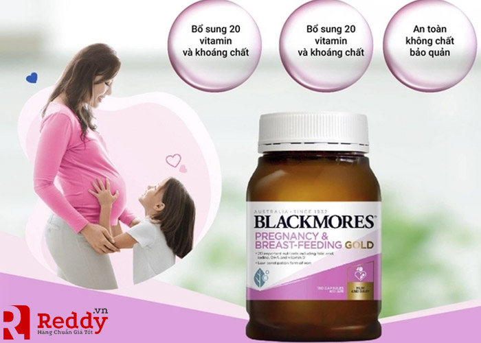 Vitamin tổng hợp cho mẹ bầu Blackmores Pregnancy Gold Úc