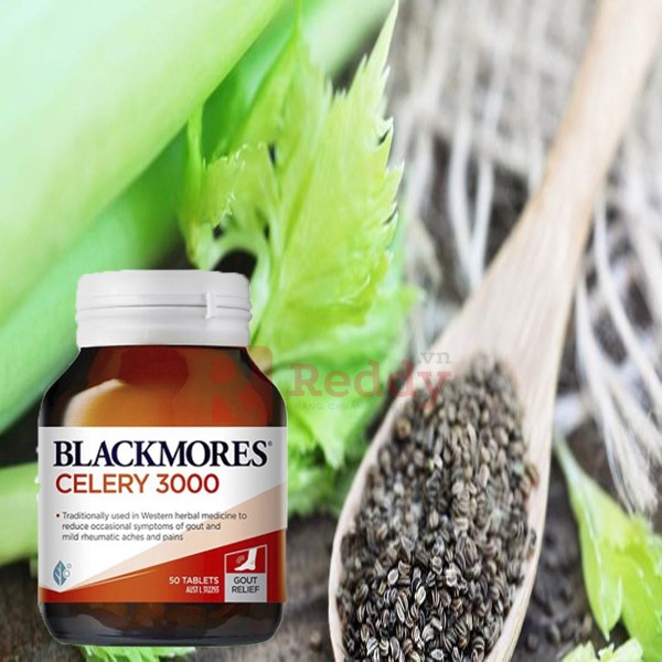 Viên uống hỗ trợ bệnh Gout Blackmores Celery chiết xuất từ hạt cần tây