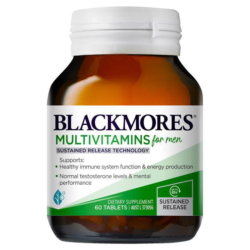vitamin tổng hợp blackmores multivitamin for men 60 viên